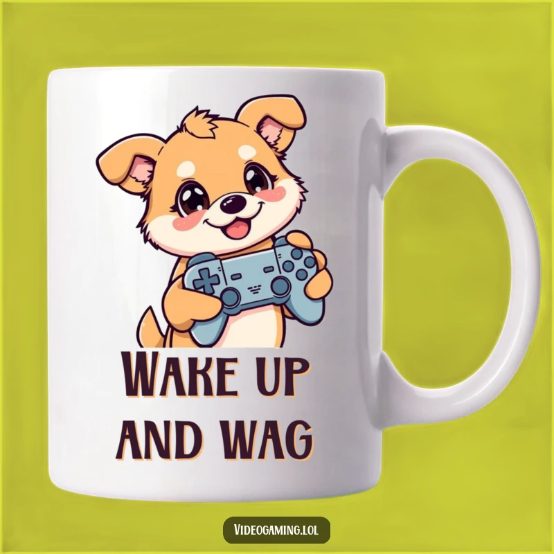Funny Gamer Dog Mug: Hilarious Pet Lover Gift for Screen Addicts