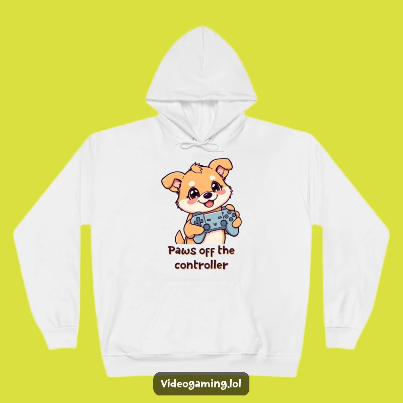 Funny Gamer Dog Hoodie: Cozy & Hilarious Comfort for Dedicated Players