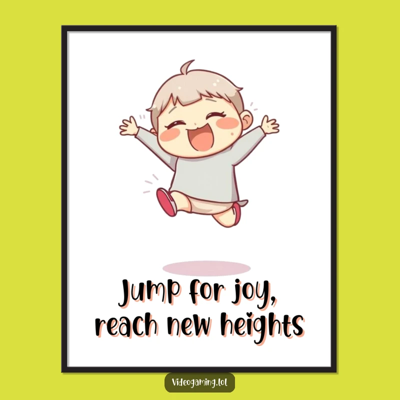 Free Printable Funny Wall Art: Giggling Jumper for Joyful Home Decor Downloads