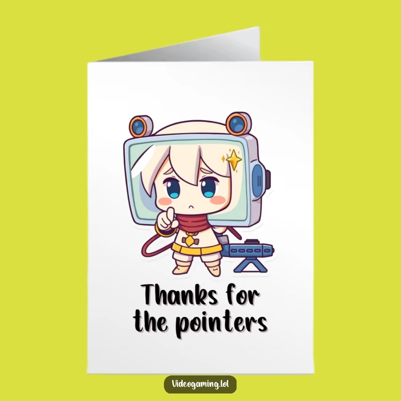 Free Printable Thank You Card: Strategic Thanks from the Screen Funny Downloadable Gift