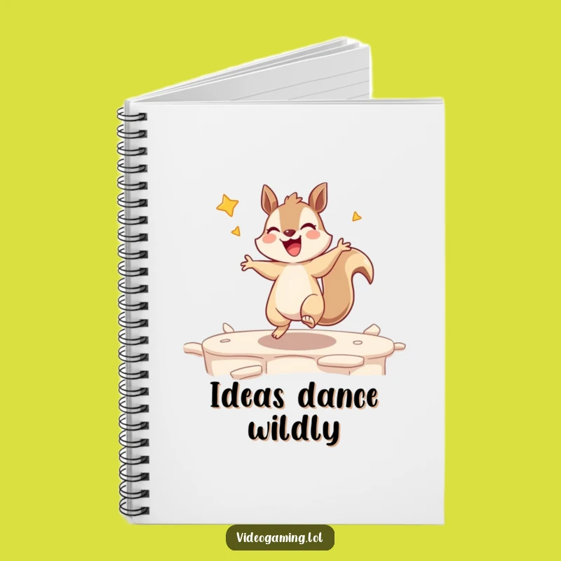 Funny Squirrel Victory Notebook: Jot Down Your Winning Strategies!
