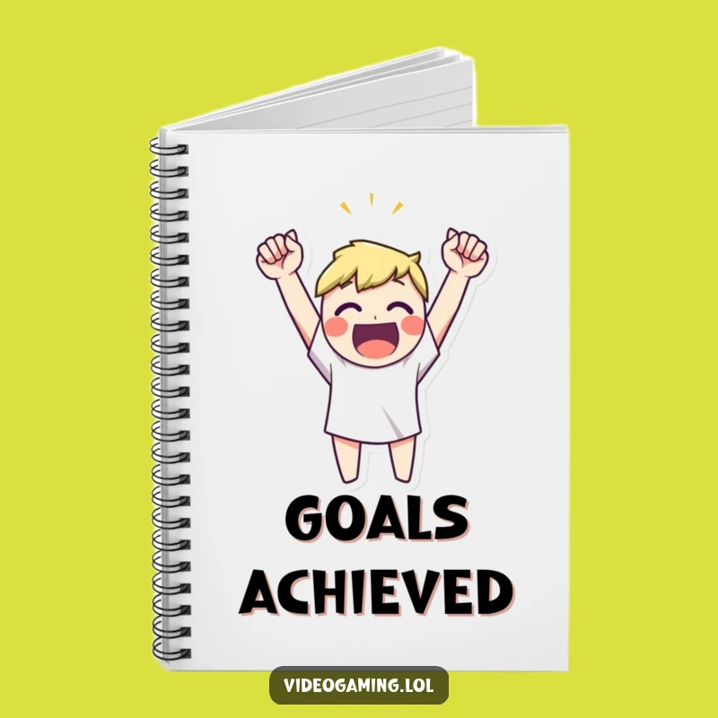 Funny Victory Celebration Notebook - Record Your Wins