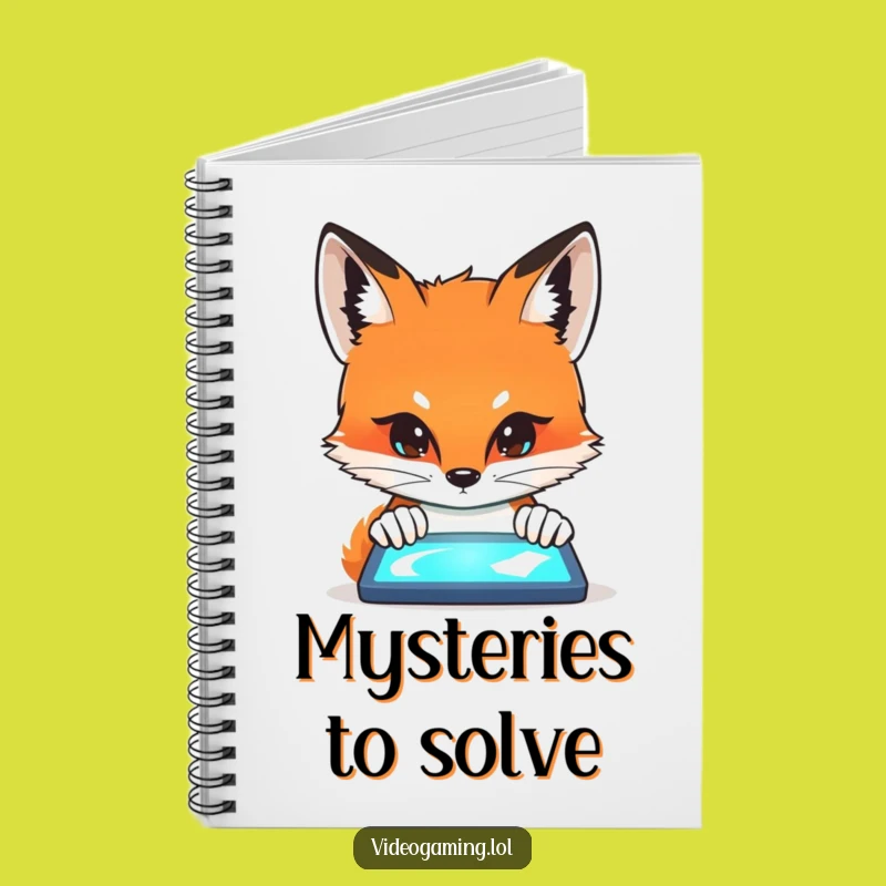 Funny Fox Curiosity Notebook: Jot Down Thoughts with an Intense Fox!