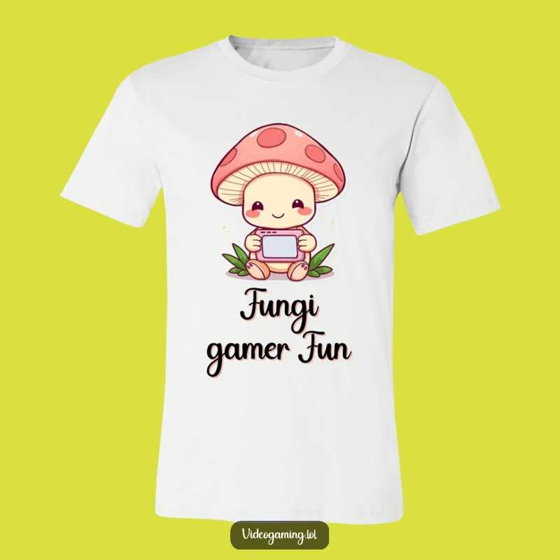 Funny Mushroom Gamer T-Shirt: Level Up Your Casual Style